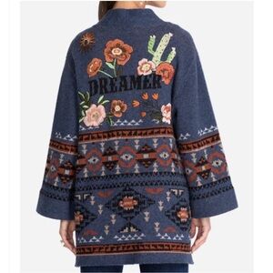 JOHNNY WAS  Desert Dreamer Cardigan Small